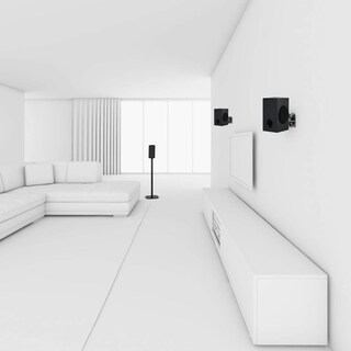 Foto 7 | Foto 7 | Soportes De Pared Para Altavoces Wali Swm602 5 Unidades Capacidad Para 3 5 Kg Color Negro - Venta Internacional.