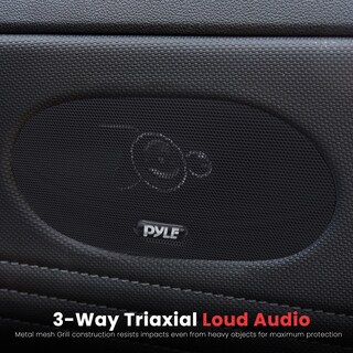 Foto 3 | Foto 3 | Altavoces Estéreo Para Coche Pyle Pl410bk 300 W 4 X 10 Triaxiales (par) - Venta Internacional.