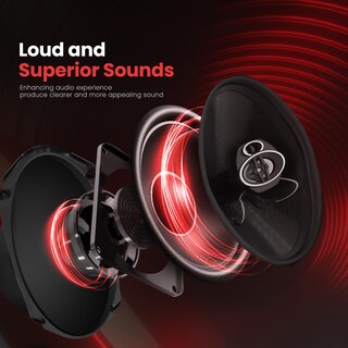 Foto 5 | Foto 5 | Altavoces Estéreo Para Coche Pyle Pl410bk 300 W 4 X 10 Triaxiales (par) - Venta Internacional.