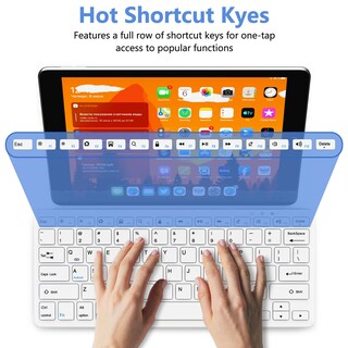 Foto 4 | Foto 4 | Teclado Bluetooth Mmk Para Ipad 10  9 Y 8  Ipad Air 5 Y 4 - Venta Internacional.