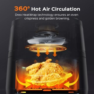 Foto 3 | Foto 3 | Dreo Air Fryer Pro Max 6.8qt 11 En 1 - Freidora De Aire Digital Con Ventana Visible 100 Recetas Soporta Cocina Personalizabl