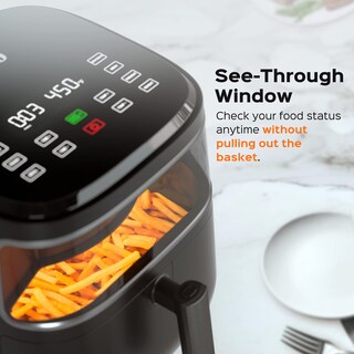Foto 5 | Foto 5 | Dreo Air Fryer Pro Max 6.8qt 11 En 1 - Freidora De Aire Digital Con Ventana Visible 100 Recetas Soporta Cocina Personalizabl