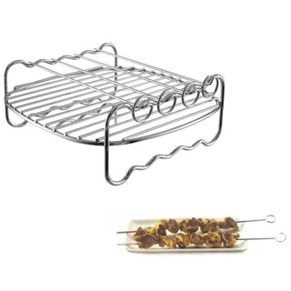 Foto 1 | Foto 1 | Philips Hd9905/00 Airfryer Double Layer Rack With Skewers For Avance X-large Silver