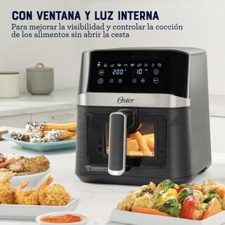 Foto 5 | Foto 5 | Oster Freidora De Aire Digital Con Recubrimiento Oster Diamondforce Ventana Y Luz Interna 4l De Capacidad Con 10 Programas