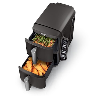 Foto 1 | Foto 1 | Ninja Doublestack - Freidora De Aire De 2 Cestas Tecnología Doublestack Cocina 4 Alimentos A La Vez 7.6 Litros 6 En 1 Freír