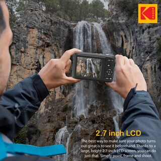 Foto 5 | Foto 5 | Kodak Pixpro Fz45 Cámara Digital + Tarjeta De Memoria De 32 Gb + Funda Para Cámara De Punto Y Disparo + Monopie Extensible + Láp