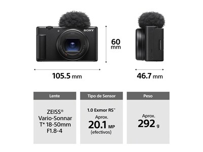 Foto 5 | Foto 5 | Sony Cámara Vlog Zv-1 Ii Compacta Diseñada Para Vlogging Con Gran Calidad De Imagen Video Y Audio.