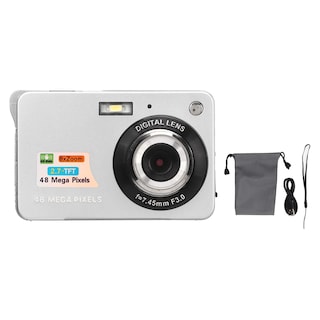 Foto 6 | Foto 6 | Ubef Cámara Digital 48mp 2.7in Lcd 4k Cámara Vlogging Para Disparar (plata)