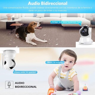 Foto 4 | Foto 4 | Camaras De Seguridad 3mp Wifi Inalambricas Rotating Ip Cámaras Tipo Domo Arkartech 3mp(2304×1296p) Sistema De Camaras De Vigila