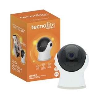 Foto 1 | Foto 1 | Tecnolite Connect - Cámara De Monitoreo Inteligente Wifi Interiores Altavoz Y Micrófono Visión Nocturna Compatible Con App Mó