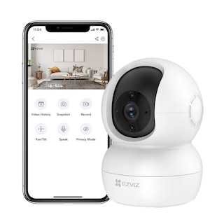 Foto 1 | Foto 1 | Ezviz Ty2 Cámara De Vigilancia Wifi Interior 1080p Cámara Ip Domo 360 Ptz Auto Tracking Audio Bireccional Compatible Con Alex
