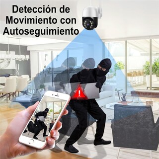 Foto 6 | Foto 6 | Zinker Camara Seguridad Exterior Wifi 4mp 2k 2560 X 1440 Ptz Autoseguimiento Visión Nocturna A Color Wifi Onvif App Icsee 4m