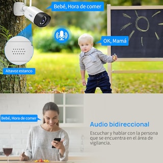 Foto 5 | Foto 5 | Hiseeu Wireless Pro plug & Play Sistema De Cámara De Seguridad Wifi De 5mp 3tb Hdd 16 Canales 8mp Nvr Kit De Sistema De Vigila