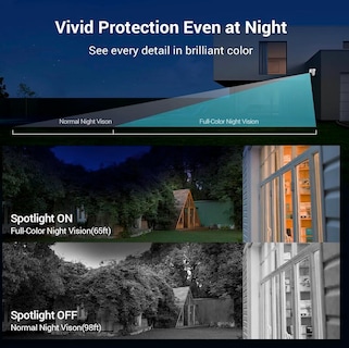 Foto 5 | Foto 5 | Ezviz H8c Pro 4k/8mp Cámara Wifi Domo 360° Exterior Visión Nocturna A Color Seguimiento Automático Audio Bidireccional Al