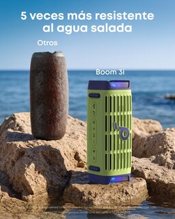 Foto 6 | Foto 6 | Soundcore By Anker Boom 3i Bocinas Portátiles Resistente Para Exteriores 50w Bassup 2.0 Ip68 Flotante Resistente Al Agua Sala