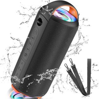 Foto 1 | Foto 1 | Bocina Bluetooth Altavoz Portátil Impermeable Ipx6 Mini Bocina De Rgb Sonido Estéreo Tws Batería De 5200 Mah Larga Reproducc