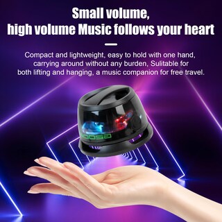 Foto 5 | Foto 5 | Selwatty Altavoz Magnético Bluetooth Soporte Magnético Para Teléfono Con Bluetooth Con Luz Rgb Y Efecto De Sonido Envolvente 3