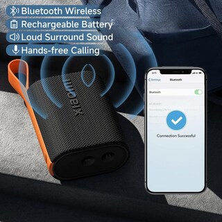 Foto 4 | Foto 4 | Xiaomi Mini Altavoz Bluetooth Bluetooth 5.4 Altavoz Inalámbrico De Dientes Azules Ip67 Impermeable Con 10 Horas De Tiempo De Re