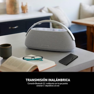 Foto 6 | Foto 6 | Harman Kardon Go + Play 3 Bocina Inalámbrica Bluetooth 160w De Potencia Reproducción 8 Horas Micrófonos Duales - Gris