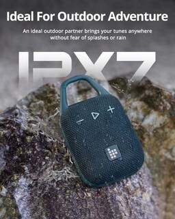 Foto 5 | Foto 5 | Tronsmart Bocina Bluetooth Mirtune H1 8w Altavoz Inalámbrico Portátil Con Sonido Estéreo Ipx7 Tws Emparejamineto Estéreo. (azu