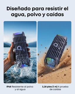 Foto 2 | Foto 2 | Soundcore By Anker Boom 3i Bocinas Portátiles Resistente Para Exteriores 50w Bassup 2.0 Ip68 Flotante Resistente Al Agua Sala