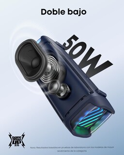Foto 4 | Foto 4 | Soundcore By Anker Boom 3i Bocinas Portátiles Resistente Para Exteriores 50w Bassup 2.0 Ip68 Flotante Resistente Al Agua Sala