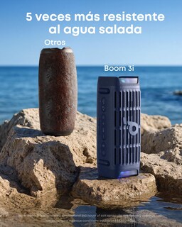 Foto 5 | Foto 5 | Soundcore By Anker Boom 3i Bocinas Portátiles Resistente Para Exteriores 50w Bassup 2.0 Ip68 Flotante Resistente Al Agua Sala