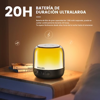 Foto 2 | Foto 2 | Philips Bocina Bluetooth Portátil Varias Luces Rgb Bluetooth 5.3 Altavoz Inalámbrico Sonido Estéreo Hd Bajos Profundos1200ma