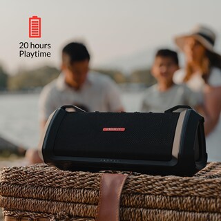 Foto 6 | Foto 6 | Aiwa Exos-3 - Altavoz Bluetooth Impermeable Potencia Máxima De 60 W Tiempo De Reproducción De 20 Horas Sonido Estéreo Carga
