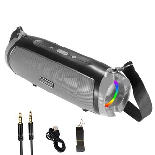 Foto 1 | Foto 1 | Gotowanie Bocina Bluetooth Portátil 10w Altavoz Inalámbrico Bluetooth 5.0 Con Sonido Estéreo Y Subwoofer Luces Rgb Dual Audi
