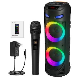 Foto 1 | Foto 1 | Airamp Bocina Bluetooth Grande 81 Cm Gran Bocina Con Microfono Inalámbrico 4200mah 50w Para Fiesta Bafle Amplificado Profesional