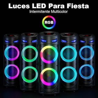 Foto 4 | Foto 4 | Airamp Bocina Bluetooth Grande 81 Cm Gran Bocina Con Microfono Inalámbrico 4200mah 50w Para Fiesta Bafle Amplificado Profesional