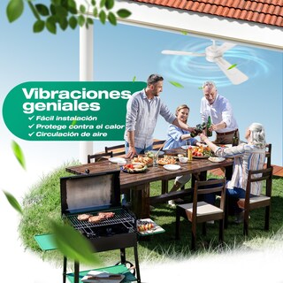 Foto 5 | Foto 5 | Ventilador De Techo Con Luz De 36inch/90cm ventiladores De Techo Con Luces Con Luz Y Control Remoto 6 Velocidades 3cct 40w regul