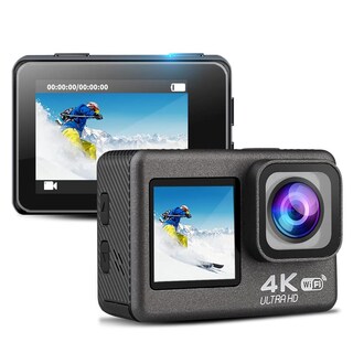 Foto 3 | Foto 3 | Auvce Cámara De Acción 4k 24mp Ultra Hd Wifi Pantalla Deportes Cámara Submarina Eis 131ft Cámara Impermeable 170 Grados Gran Ang
