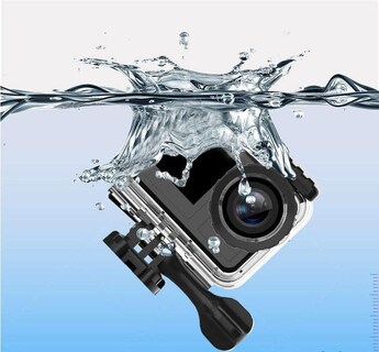 Foto 6 | Foto 6 | Auvce Cámara De Acción 4k 24mp Ultra Hd Wifi Pantalla Deportes Cámara Submarina Eis 131ft Cámara Impermeable 170 Grados Gran Ang