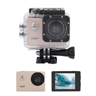 Foto 1 | Foto 1 | Oumij Cámara De Acción 1080p Ultra Hd Videocámara Deportiva Dv Estuche Impermeable 30m Batería De Gran Capacidad Puerto Usb