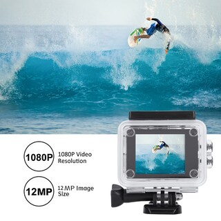 Foto 3 | Foto 3 | Oumij Cámara De Acción 1080p Ultra Hd Videocámara Deportiva Dv Estuche Impermeable 30m Batería De Gran Capacidad Puerto Usb