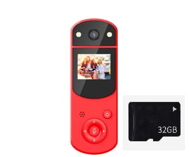 Foto 1 | Foto 1 | Auvce Digital De 1080p Grabadora De Video Digital De Mano Grabadora De Video De Acción Micro Multifuncional Para Disparar,tarj