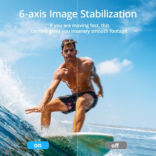 Foto 5 | Foto 5 | Akaso Brave 7 Cámara Deportiva 4k Con Tarjeta De Memoria Microsdxc De 128gb Cámara De Acción 20mp Wifi Camara Acuatica Sumergibl