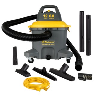Foto 1 | Foto 1 | Koblenz Contratista Aspiradora Húmeda/seca 12 Galones 6.0hp Cable Eléctrico A Tierra De 35 Pies Gris Y Amarillo (wd-12 C4)