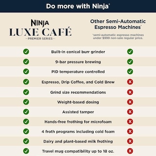 Foto 5 | Foto 5 | Cafetera De Espresso Y Cold Brew - Ninja Luxe Café Premier Series Es601