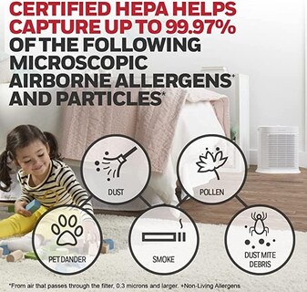 Foto 4 | Foto 4 | Honeywell Hpa104 True Hepa Allergen Remover 155 Sq Ft