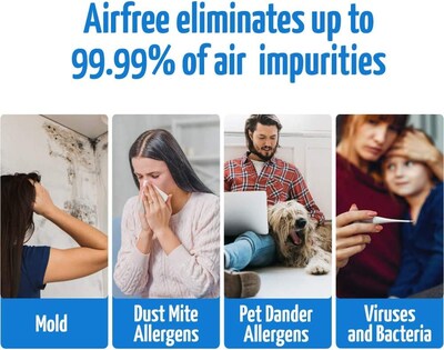 Foto 3 | Foto 3 | Airfree T800 - Purificador De Aire Sin Filtro Pequeño Color Blanco