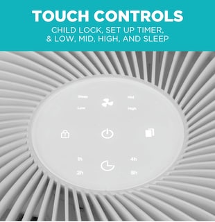Foto 4 | Foto 4 | Black + Decker Purificador De Aire De Escritorio- Sistema De Filtrado De Tres Etapas