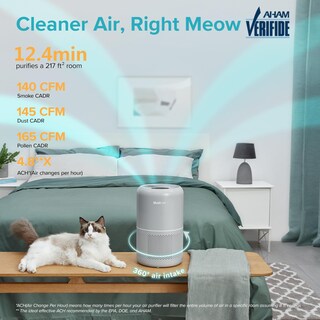 Foto 3 | Foto 3 | Levoit Purificador De Aire Para Mascotas Hogar Habitaciones Grandes Y Dormitorios Modo De Sueño Hepa Aham Verifide Filtro E