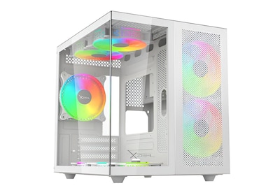 Foto 2 | Foto 2 | Gabinete Xzeal Cxi1 Mini-tower Micro-atx/mini-itx Usb 2.0/3.0 Sin Fuente 3 Ventiladores Instalados Blanco