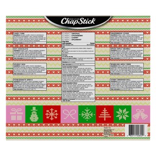 Foto 5 | Foto 5 | Calendario De Adviento Chapstick Paquete De 12 Bálsamos Labiales Con Sabores Navideños - Venta Internacional.