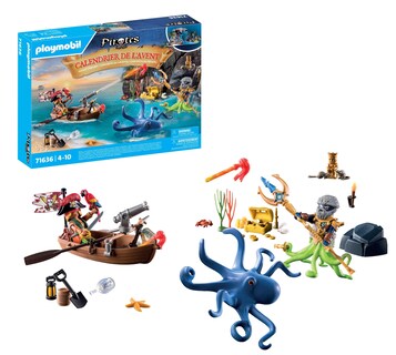 Foto 7 | Foto 7 | Calendario De Adviento Playmobil Pirates 71636 Con 24 Sorpresas - Venta Internacional.