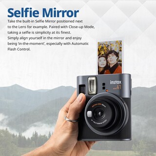 Foto 5 | Foto 5 | Fujifilm Instax Mini 41 Cámara De Película Instantánea Con Paquete De Fotos Sunshine... (cámara + 1 Paquete Doble)