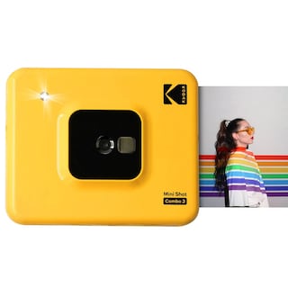 Foto 1 | Foto 1 | Kodak Mini Shot 3 Cuadrado Tamaño Instagram Cámara E Impresora Instantánea Bluetooth Con Tecnología 4pass - Amarillo
